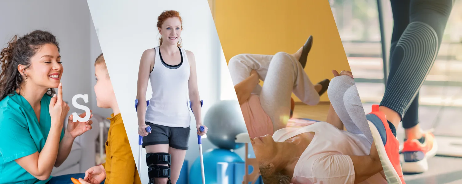 Therapieangebote im TuRBO: Logopädie, Physiotherapie, Rehabilitation und Training